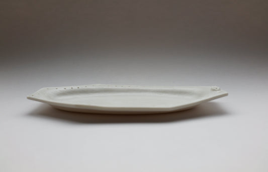Octagonal Plate (Pea Motif Decoration) – 八角盤(豌豆圖案裝飾)