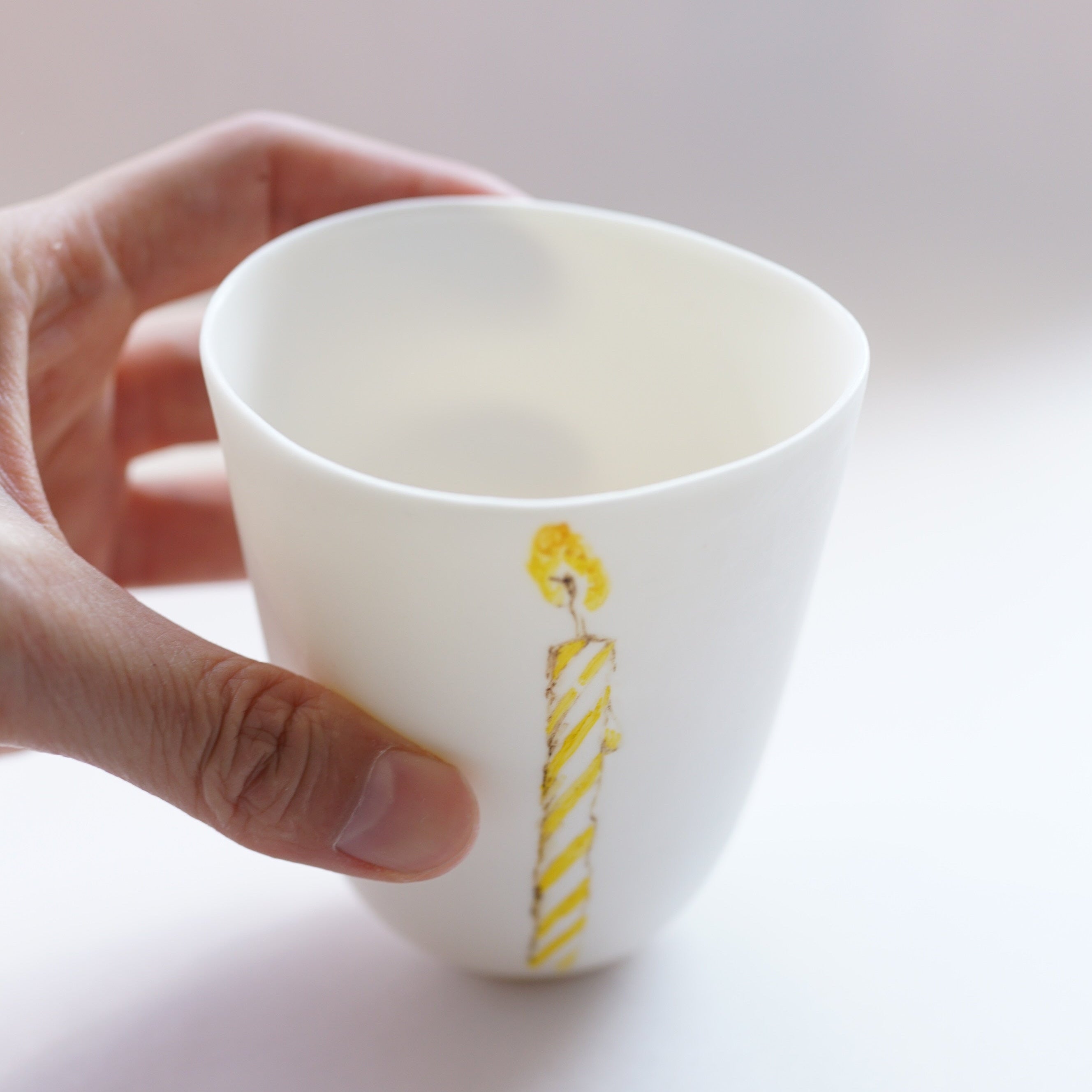 Enlighten  明白 – QIUQIU 手繪陶瓷杯限量版 N°1