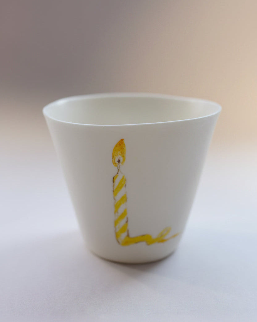 Enlighten  明白 – QIUQIU 手繪陶瓷杯限量版 N°2