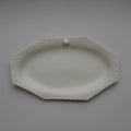 Octagonal Plate (Shell Motif Decoration) - 八角盤（貝殼圖案裝飾）