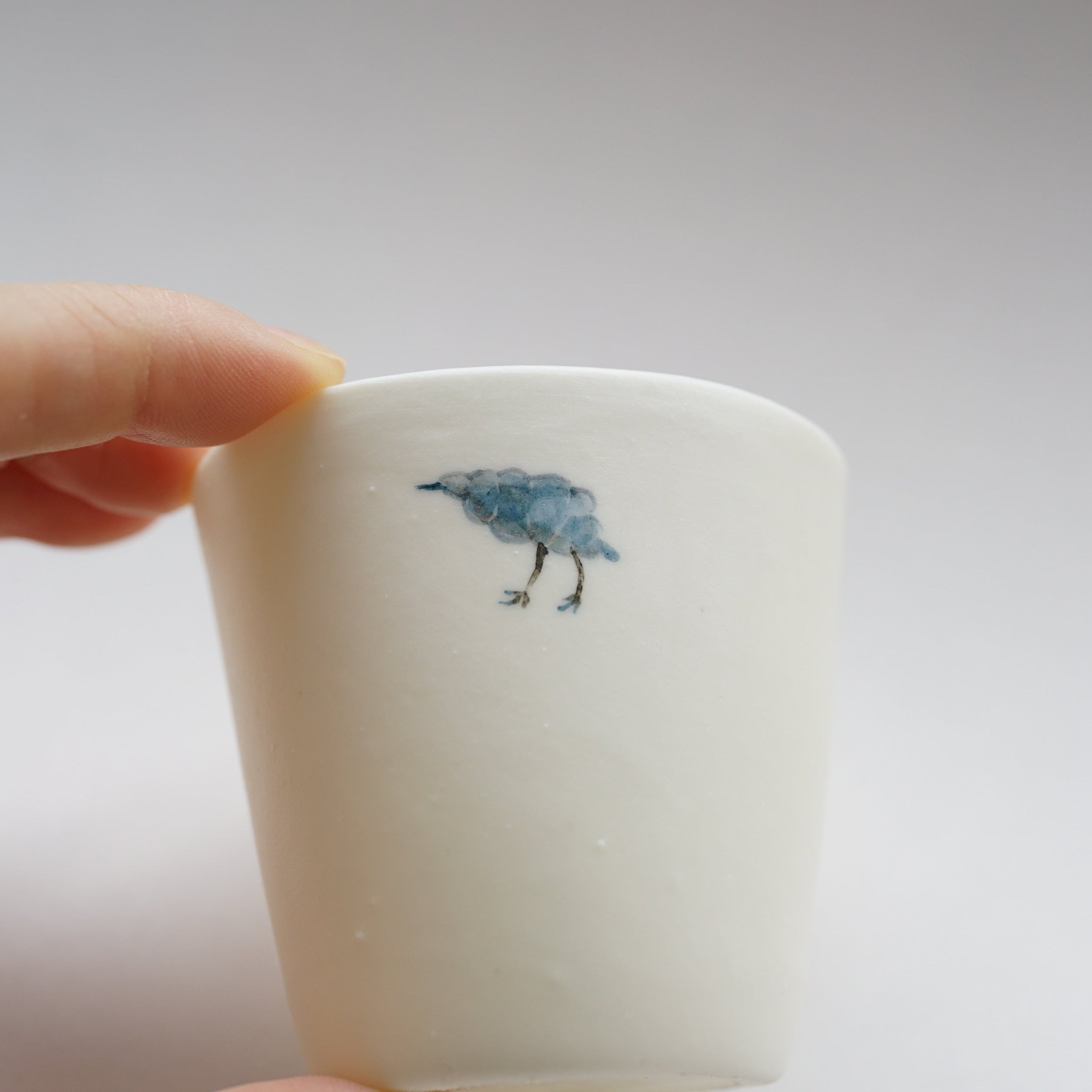Hand-Painted Cup XS (Shell-1) - 手繪杯（海螺-1）