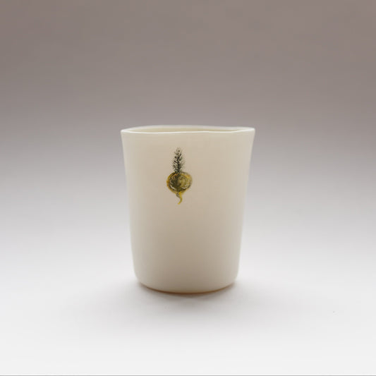 Hand-Painted Cup (Radish) 手繪杯（蘿蔔）