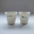 Free 自游 – QIU × JINJIN Paris Hand-Painted Ceramic Mug Limited Edition Set One 手繪陶瓷杯 雙杯禮盒